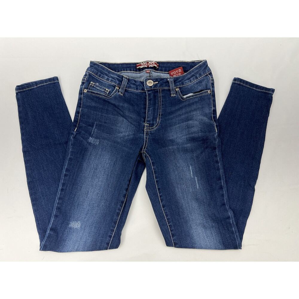 Womens Makers of True Originals Jeans Size 25 Dark Denim